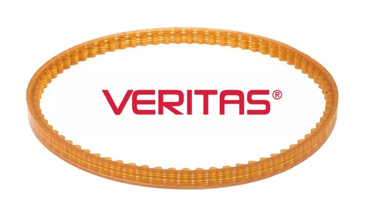 Klínový řemen zubatý oranžový 6 x 340 mm - staré šicí stroje Veritas